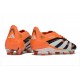 Korki Adidas Predator 2025 Elite FG Czarny Biały Pomarańczowy