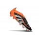 Korki Adidas Predator 2025 Elite FG Czarny Biały Pomarańczowy