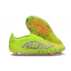 Korki Adidas Predator 2025 Elite FG Zielony Czerwony