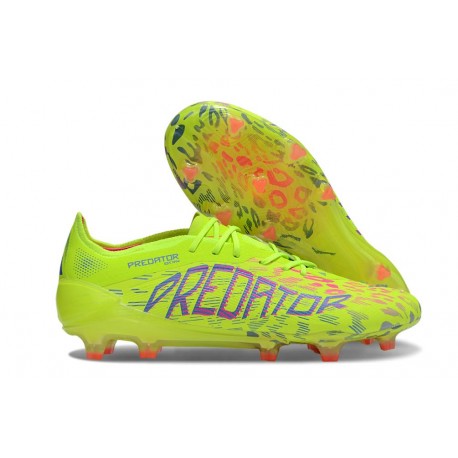 Korki Adidas Predator 2025 Elite FG Zielony Czerwony