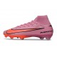 Buty Piłkarskie Nike Mercurial Superfly 10 Elite FG Różowy Pomarańczowy