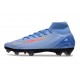 Buty Piłkarskie Nike Mercurial Superfly 10 Elite FG Niebieski Czerwony