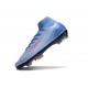 Buty Piłkarskie Nike Mercurial Superfly 10 Elite FG Niebieski Czerwony