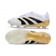 Korki Adidas Predator 2025 Elite FG Biały Czarny Złoto