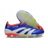 Korki Adidas Predator 2025 Elite FG Niebieski Biały Czerwony