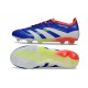 Korki Adidas Predator 2025 Elite FG Niebieski Biały Czerwony