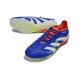 Korki Adidas Predator 2025 Elite FG Niebieski Biały Czerwony
