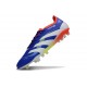 Korki Adidas Predator 2025 Elite FG Niebieski Biały Czerwony