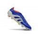 Korki Adidas Predator 2025 Elite FG Niebieski Biały Czerwony
