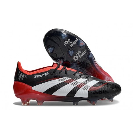 Korki Adidas Predator 2025 Elite FG Czarny Biały Czerwony