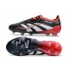 Korki Adidas Predator 2025 Elite FG Czarny Biały Czerwony
