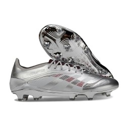 Korki Adidas Predator 2025 Elite FG Srebro