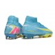 Buty Piłkarskie Nike Mercurial Superfly 10 Elite FG Niebieski Zawistny