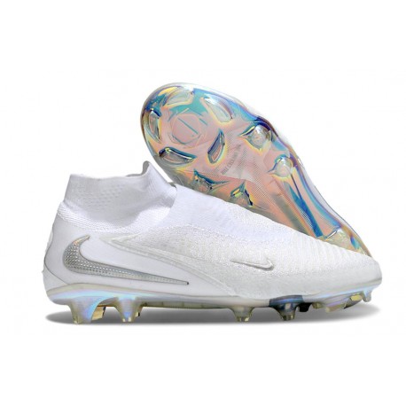 Buty piłkarskie Nike PHANTOM 6 HIGH ELITE FG Biały 