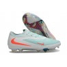 Nike Phantom 6 Niskie Elite FG Biały Zielony Pomarańczowy