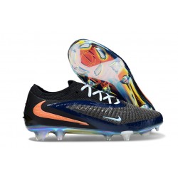 Nike Phantom 6 Niskie Elite FG Czarny Pomarańczowy