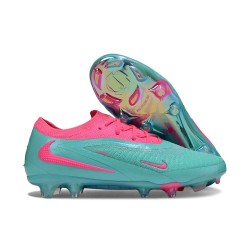 Nike Phantom 6 Niskie Elite FG Niebieski Różowy
