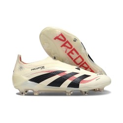 Buty adidas Predator Elite 25 LL FG Beżowy Czarny Czerwony