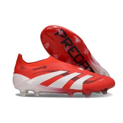 Buty adidas Predator Elite 25 LL FG Czerwony Biały Czarny