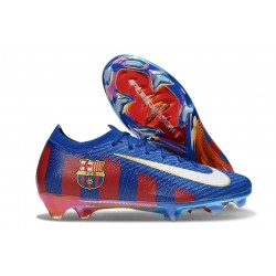 Buty Piłkarskie Nike Mercurial Vapor XVI Elite FG Barcelona Niebieski Czerwony