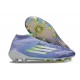 Korki Adidas F50 Elite Mid FG Fioletowy Biały Zawistny