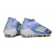 Korki Adidas F50 Elite Mid FG Fioletowy Biały Zawistny