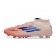 Korki Adidas F50 Elite Mid FG Pomarańczowy Niebieski