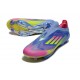 Buty piłkarskie adidas F50+ Elite Sznurowadeł FG Niebieski Zawistny Różowy