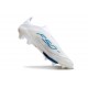 Buty piłkarskie adidas F50+ Elite Sznurowadeł FG Biały Srebro Niebieski