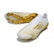 Buty piłkarskie adidas F50+ Elite Sznurowadeł FG Biały Złoto