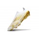 Buty piłkarskie adidas F50+ Elite Sznurowadeł FG Biały Złoto