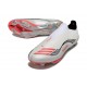 Buty piłkarskie adidas F50+ Elite Sznurowadeł FG X Messi Biały Srebro Czerwony