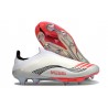 Buty piłkarskie adidas F50+ Elite Sznurowadeł FG X Messi Biały Srebro Czerwony