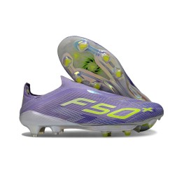 Buty piłkarskie adidas F50+ Elite Sznurowadeł FG Fioletowy Zawistny