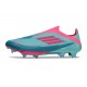 Buty piłkarskie adidas F50+ Elite Sznurowadeł FG X Messi Niebieski Różowy