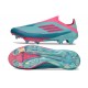 Buty piłkarskie adidas F50+ Elite Sznurowadeł FG X Messi Niebieski Różowy