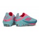 Buty piłkarskie adidas F50+ Elite Sznurowadeł FG X Messi Niebieski Różowy