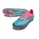 Buty piłkarskie adidas F50+ Elite Sznurowadeł FG X Messi Niebieski Różowy