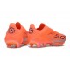 Buty piłkarskie adidas F50+ Elite Sznurowadeł FG Pomarańczowy Czarny