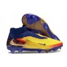 Buty piłkarskie Nike PHANTOM 6 HIGH ELITE FG Zawistny Niebieski Złoty
