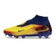 Buty piłkarskie Nike PHANTOM 6 HIGH ELITE FG Zawistny Niebieski Złoty