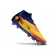 Buty piłkarskie Nike PHANTOM 6 HIGH ELITE FG Zawistny Niebieski Złoty