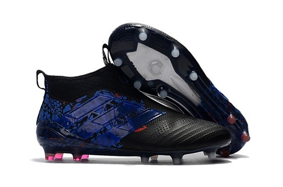 Korki Buty Adidas ACE 17 PureControl FG Dragon Czarny Niebieski