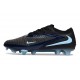 Nike Phantom 6 Niskie Elite FG Czarny Niebieski