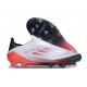 Buty Piłkarskie Adidas F50 Elite LL FG Biały Czarny Czerwony