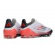 Buty Piłkarskie Adidas F50 Elite LL FG Biały Czarny Czerwony