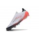 Buty Piłkarskie Adidas F50 Elite LL FG Biały Czarny Czerwony