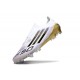 Buty Piłkarskie Adidas F50 Elite LL FG Biały Czarny Złoto