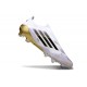 Buty Piłkarskie Adidas F50 Elite LL FG Biały Czarny Złoto