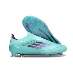 Buty Piłkarskie Adidas F50 Elite LL FG Niebieski Czarny